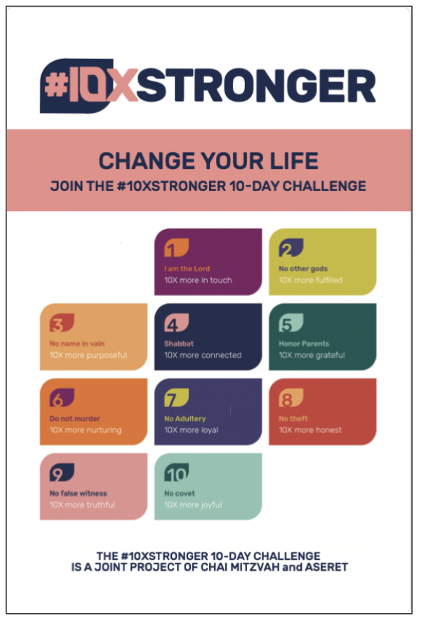 #10XSTRONGER 10-Day Challenge - Printed